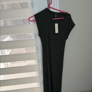 Francesca's Collections Olive green Maxi Dress NWT